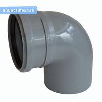 Отвод кан. 110/90* дл внутр